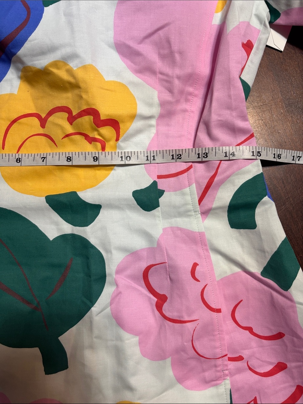 Marimekko Iloinen Kukasta Kukkaan Dress Sz US 6/36 - Picture 12 of 14